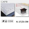 Capri mattress H.17/21