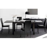 Silla de metal tapizada Connubia by Calligaris Garda