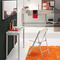 Chaise pliante en aluminium Connubia by Calligaris Alu