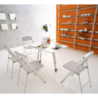 Klappstuhl aus Aluminium Connubia by Calligaris Alu