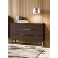 Dresser with 3 drawers and metal structure Minerva Imab Group