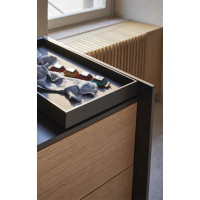 Kyoto 3-drawer dresser by Pianca