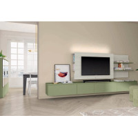 Modern suspended wall unit composition, modern Target Collection L111