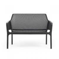 Outdoor Net Bench divan lightweight and compact in fiberglass polypropylene Nardi Outdoor.