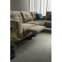 Design sofa with feather back cushions Dafne by Samoa