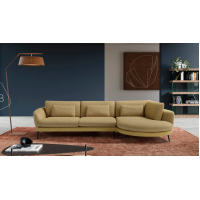 Fixed sofa with lift-up backrest Looming Ego Italian