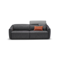 Fixed or electric reclining sofa Ego Italiano Pacha