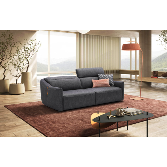 Fixed or electric reclining sofa Ego Italiano Pacha