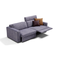 Fixed or reclining sofa with adjustable backrest height Kuby Ego Italiano