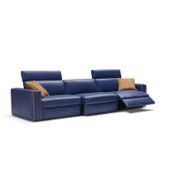 Fixed or reclining sofa with adjustable backrest height Kuby Ego Italiano