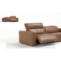 Fester oder Relax-Sofa mit verstellbarer Rückenlehne Beverly 1 Ego Italiano