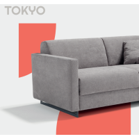 Sofa bed with mattress H17 Tokyo Promo by Dienne Salotti