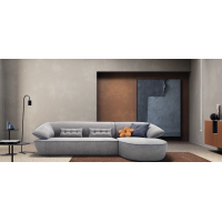 Linear sofa with single seat Momo Ego Italiano