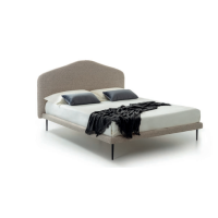 Double bed with shaped headboard Ellis Rimar