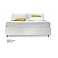 Upholstered double bed Bridge Noctis