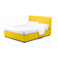 Upholstered double bed Manuel Noctis