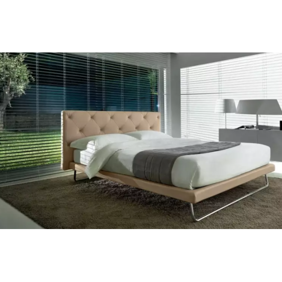 Modern upholstered double bed Guru H10 Noctis.