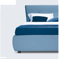 Upholstered double bed Zico Noctis