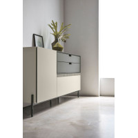 Mueble con base de metal Time C de Tomasella