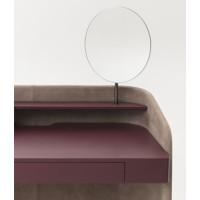 Meuble de toilette mobile avec tiroir et miroir intégré Chloè Vanity Pianca