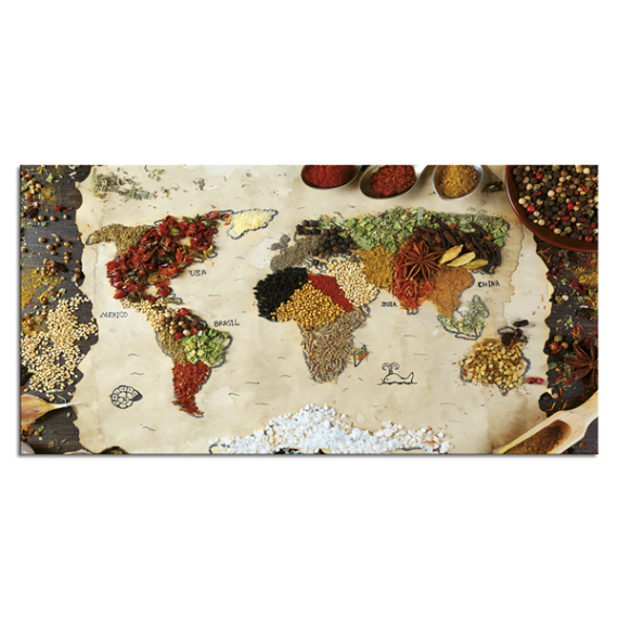 Picture panel Spices from the world Pintdecor