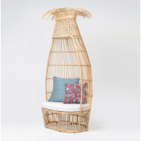 Outdoor armchair with cushions Cabana by Rosa Splendiani