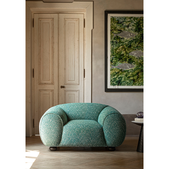 Modern upholstered armchair Pianca Regina