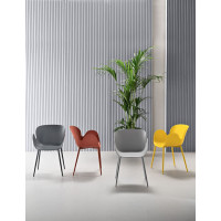 Fluo Capodarte polypropylene living room armchair