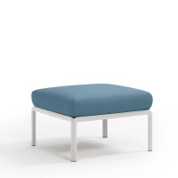 Outdoor Komodo pouf in polypropylene with Nardi cushion