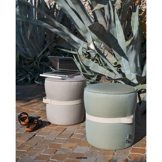 Outdoor pouf Pof practical and not bulky Connubia