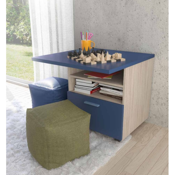 Bureau-table MAX avec roulettes de S75