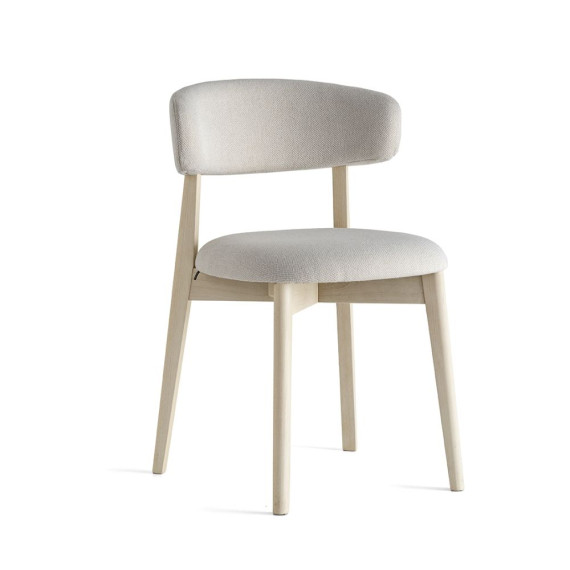 Chair with beech structure Connubia Talks