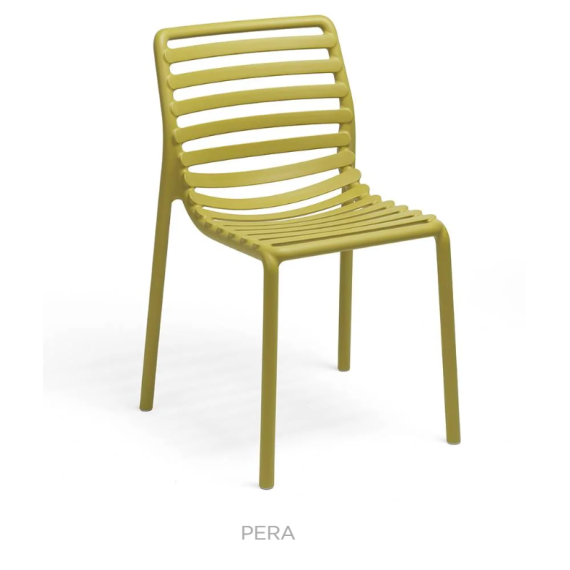 Outdoor chair in polypropylene Nardi Doga Bistrot