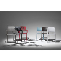 Modern stackable garden chair Nardi Bora.