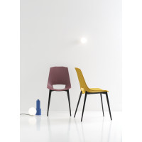 Polypropylene chair, fabric or leather Eva Pointhouse