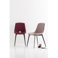 Polypropylene chair, fabric or leather Eva Pointhouse