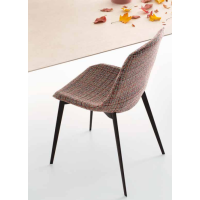 Polypropylene chair, fabric or leather Eva Pointhouse