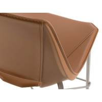 Leather or polypropylene Eva 6 Pointhouse stool