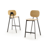 Stool in polypropylene, wood or fabric Tata 6 Pointhouse