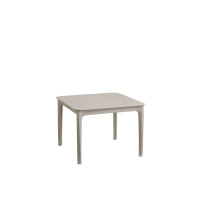 Square outdoor/indoor table Argo in technopolymer Scab Design.