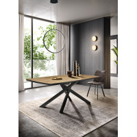 Table extensible avec plateau en placage Floyd Capodarte