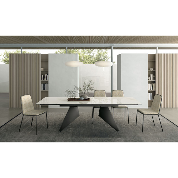 Extendable rectangular or barrel-shaped table crono system Bolina - Sedit