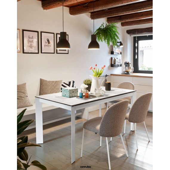 Table de cuisine extensible Connubia by Calligaris Baron