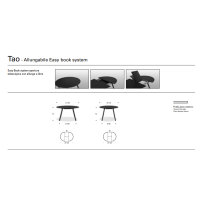 Table ronde extensible Tao Sedit