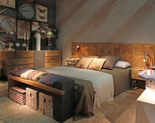 Camera da letto in stile industriale: idee e consigli